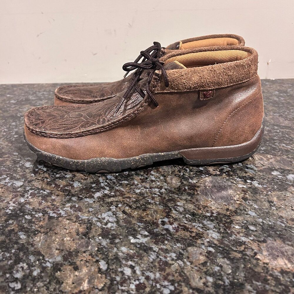 Twisted X Chocolate Chukka Driving Moc Mens 12 MDM0090 - Picture 3 of 9